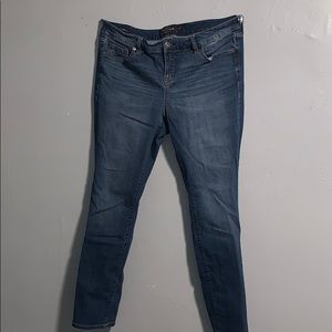 torrid blue skinny jeans